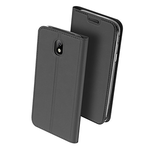 Samsung Galaxy J7 2017 Funda SMTR Ultra Silm PU Cuero Flip Leather Wallet Case Cover Carcasa Funda con Ranura de Tarjeta Cierre Magn tico y funci n de soporte para Samsung Galaxy J7 2017 Gris oscuro Samsung Galaxy J7 2017 Funda SMTR Ultra Silm PU Cuero Flip Leather Wallet Case Cover Carcasa Funda con Ranura de Tarjeta Cierre Magn tico y funci n de soporte para Samsung Galaxy J7 2017 Gris oscuro