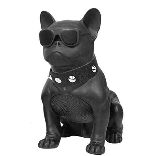 Preisvergleich Produktbild Bluetooth Drahtloser Lautsprecher Tragbarer Außenlautsprecher Multifunktionslautsprecher Doppelantrieb Starker Bass Großer Lautsprecher Doppellautsprecher,Schwarz