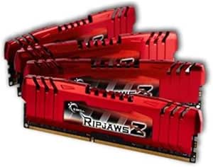 GSkill Ripjaws Z Series 1600 CL 9.0 16GB Memory Kit - Red (4x 4GB, DDR3, Quad Channel, Intel XMP Certified)