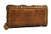 Produktbild Damen Geldbörse lang Voll-Rind-Leder Jockey Club Shabby Chic Used Optik Vintage Style cognac braun