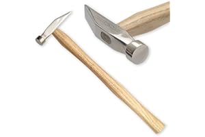 PTLPRESTIGEJEWELLERYTOOLS PTL Goldsmith Martillo Cruz Peña & Plano Aplanador y el aumento de Herramientas para hacer joyas Platero Polished #114-15