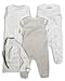 The Essential One - 3 Pack Baby Unisex Sleepsuits - ESS97