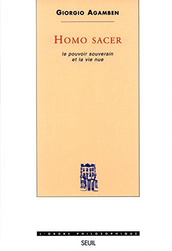 Download Homo sacer. Le pouvoir souverain et la vie nue Download Homo sacer. Le pouvoir souverain et la vie nue