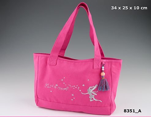 Preisvergleich Produktbild Ylvi Shopper mit Fee in PINK Nr 8351 Flippi