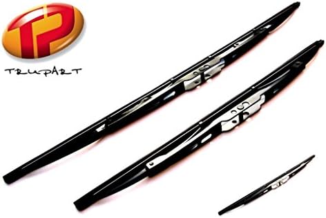 Front &amp; Rear Windscreen Window Wiper Blade Set (11/98-10/04) TV55/TV48/TV28