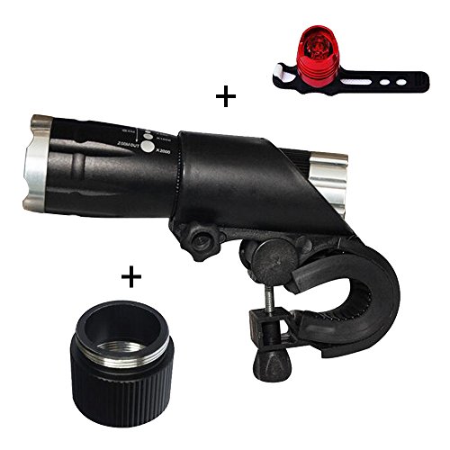 Eizur Bicycle Headlight and Taillight Combinations, LED Bike Lights Set, Front and Rear Bicycle Lights Set, Cycling Safety Flashlight Water Resistant with 3 Light Modes