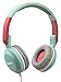 Price comparison product image Tribe Vespa Acquamarina - Stereo On-Ear Headphones with Microphone I Comfortable Headphones I Compatible with all Devices I 3.5 mm Jack, HPW13401