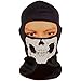 Produktbild Premium Sturmmaske | Sturmhaube | Balaclava | Gesichtshaube | Schlupfmütze | Kopfhaube mit Totenkopf | Skelettmaske für Motorrad Fahrrad Ski Paintball Gamer Skull Mask