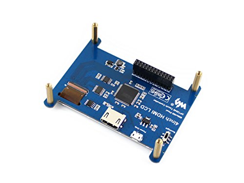 Waveshare 4inch HDMI LCD Resistive Touch Screen 800x480 High Resolution HDMI interface IPS Screen Designed for Raspberry Pi 3 B 2B B   B