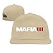 Produktbild Mafia 3 Logo Men And Women Embroidered Natural Adjustable Baseball Cap Sport Hat