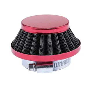 Trendy Retail Motorcycle 35Mm Air Filter For 49Cc 2 Stroke Mini Pocket Bike Red