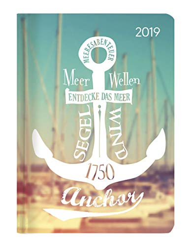 Minitimer Style Ruf des Meeres 2019 - Taschenplaner / Taschenkalender A6 - Weekly - 192 Seiten