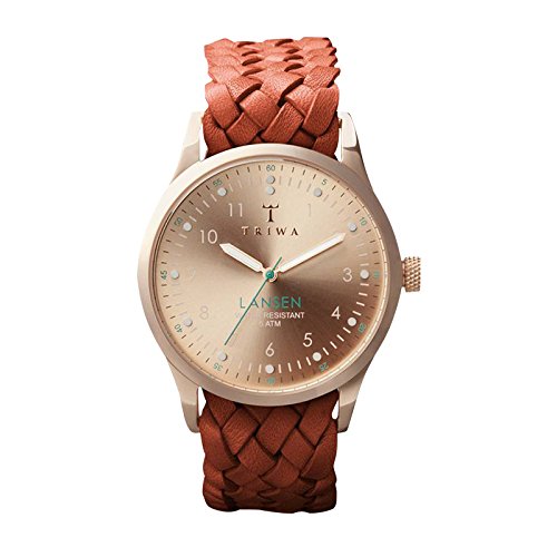TRIWA Rose Lansen Armbanduhr braun/rosgoldfarben LAST101_MB010214 TRIWA Rose Lansen Armbanduhr braun/rosgoldfarben LAST101_MB010214