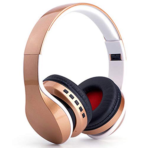 Preisvergleich Produktbild Ruchu OY712 Faltbarer Kopfhörer Multimedia Bluetooth 4.0 Kopfhörer Verbindung Stable verdrahtete Empfänger-Karte bereit für den Sport, der Telefon-Computer-Musik-drahtlosen Kopfhörer läuft