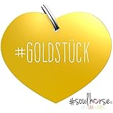 Pferde Glücksmarke Herzmarke 