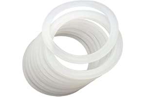 Shinekoo Guarnizioni in silicone per barattoli di vetro a tenuta stagna (4 pezzi, 70 mm)