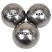 Produktbild OBUT Match 115. IT Edelstahl 75 mm – Boccia-Kugeln Argent métalisé 700g