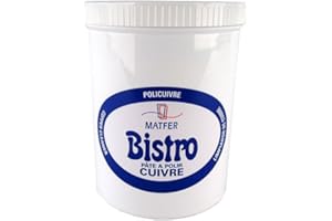 LA BRUNOISE Pâte à polir Bistro - Policuivre GM professionnelle à 1 Lt de contenance
