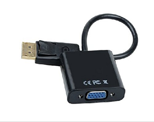 ma-on Display Port DP auf VGA Adapter Kabel Konverter (schwarz) - 6