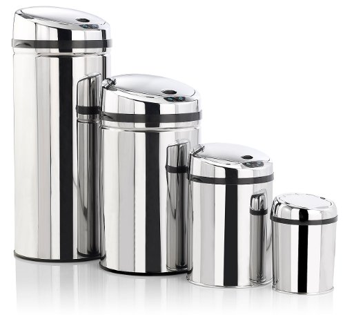 infactory Abfalleimer mit Hand Bewegungssensor, 3 Liter - 2