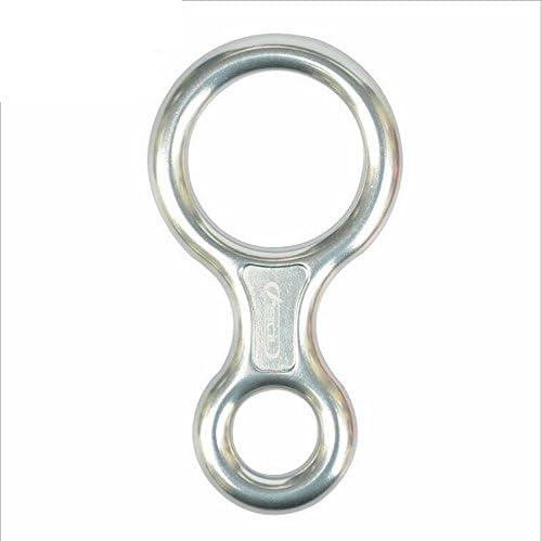 LZH SPORT 45KN Rescue Figure 8 Descender Aluminum For Rappelling Belaying Climbing Strong Safe Durable
