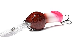 Enjoyard Leurre Peche,Leurre Dur de Pêche Réaliste Accessoire Peche 14 cm - Cadeau Original Pêcheur - Carnassiers Brochet Silure pour Homme - 28g