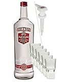 smirnoff vodka preis kaufland  Smirnoff Vodka No. 21 Red Label 3,0 Liter + 6 Smirnoff Gläser und Smirnoff Pumpe
