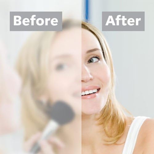 Bathroom Anti Fog Spray Prevents Glass Mirror Window Steaming Up Visor Mist.