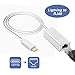 Price comparison product image Lightning to RJ45 Ethernet Lightning Ethernet Adapter LAN Wired Network Adapter 10/100Mbps Wired Network Adaptor for iPhone/iPad, Required iOS10.0 or Up