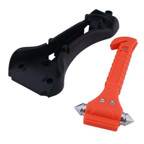 TOOGOO(R) Nothammer Notfallhammer Gurtschneider Gurtmesser Sicherheit fuer Auto - 4