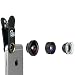 Produktbild Pixter Starter Pack für Smartphones Objektive [French Start-up] Pack Starter Kompatibles iPhone 7/7 Plus / 6s / 6s Plus / 6 / 5s, Samsung Galaxy S6 / S5, alle Smartphones