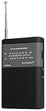 Conexión para auriculares Sunstech RPS42 - Radio portátil con Altavoz, Color Negro