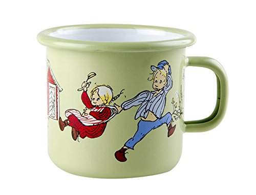 Muurla Henkelbecher Henkeltasse Michel und Ida Emaille - 250 ml