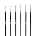 eBoot Detail Paint Brush Set Miniature Brushes for Watercolor, Acrylic Painting and Modelmakers, 6 Pieces