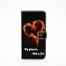 Produktbild Nancen Samsung Galaxy S7 Edge / SM-G935 (5,5 Zoll) Hülle, PU Ledertasche Flip Cover Handyhülle Feurige Herz Muster Design Protection Etui Brieftasche Case Handy Schutzhülle Holster Telefon-Kasten mit Standfunktion