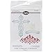 Sizzix Cross Dove Banner and Border by Rachael Bright Carbon Steel Thinlits Die Set, Pack of 4