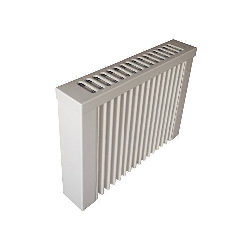 Elektroheizung - Radiator - 500 Watt - im Set - inkl. Wandmontageset und Schukostecker - Steuerung der Heizung per Smartphone weltweit inkl. Empfänger - mit Schamottespeicherkern - Maße: (LxHxT) 410x380x80 - Lagerware