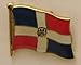 Produktbild Dominikanische Republik Pin Anstecker Flagge Fahne Nationalflagge DomRep Flaggenpin Badge Button Flaggen Clip Anstecknadel