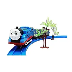 Pepperonz Toy Train with Track Set and Amazing Sound (Multicolour)