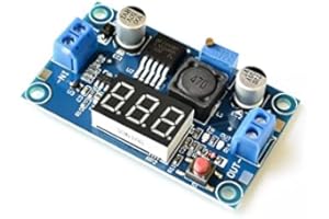 ElectroWorldFR LM2596S DC-DC Adjustable abaisseur afficheur Tension Display Voltage Step-Down Boost Power Converter