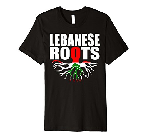 Storecastle Lebanese Roots Lebanon Pride Flag Gift T-Shirt