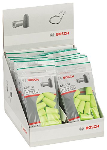 BOSCH Gehörschutzstöpsel-Einweg, EP PL37, EN 352, 5 Stück, 2607990099 - 2