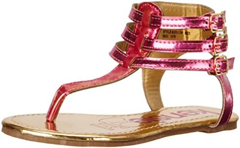 Kensie Girl KG31134 Girls Ankle Strap Sandal (Little Kid/Big Kid)