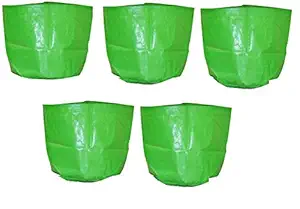 NutriMax Grow Bags 24 x 24 HDPE 200 GSM for Big Size Plants (Pack of 5)