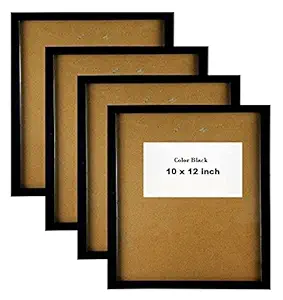 LYONIC Synthetic Wood Basics Photo Frame with Hanging Hooks,(10