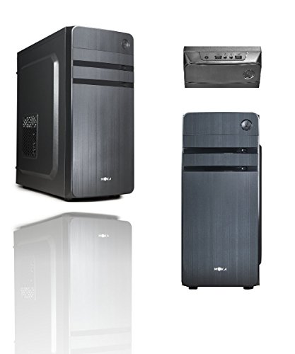 RGDigital - Ordenador de sobremesa Myka I3 Professional Line Intel i3 Core i3-7100 7 generaci n hasta 3 90 GHz tarjeta de v deo integrada Intel Graphics 630 4K de alta resoluci n 1080p Full HD carcasa ATX con sistema operativo Windows 10 Professional a 64 bits original WiFi a 150 MB disco duro de 1 TB SATA III RAM de 8 GB DDR4 2133 MHz alimentador de 500 W ATX grabadora DVD MB Micro ATX entradas DVI-VGA HDMI USB 2 0 y 3 0 v deo LAN Monitor LED de 22 pulgadas VGA Teclado y rat n por USB Altavoces para audio completos para estudio oficina escuela y empresas RGDigital - Ordenador de sobremesa Myka I3 Professional Line Intel i3 Core i3-7100 7 generaci n hasta 3 90 GHz tarjeta de v deo integrada Intel Graphics 630 4K de alta resoluci n 1080p Full HD carcasa ATX con sistema operativo Windows 10 Professional a 64 bits original WiFi a 150 MB disco duro de 1 TB SATA III RAM de 8 GB DDR4 2133 MHz alimentador de 500 W ATX grabadora DVD MB Micro ATX entradas DVI-VGA HDMI USB 2 0 y 3 0 v deo LAN Monitor LED de 22 pulgadas VGA Teclado y rat n por USB Altavoces para audio completos para estudio oficina escuela y empresas