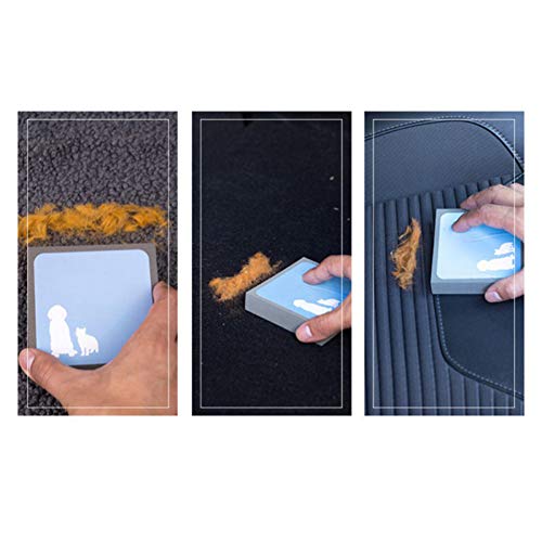 B5645ellsPet Dog Cat Fallen Hair Cleaner Brush Carpet Mat Sofa Car Seat Cleaning Tool