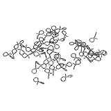 Esta mosca ganchos son de acero inoxidable de alta calidad fabricado y oxidación y duradera.