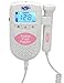 Fetal Doppler - Baby Heartbeat Monitor ? BabyMad ? Listen to Unborn Baby's Heartrate. Includes Batteries & Gel (PINK)