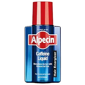 Alpecin Caffeine Liquid Scalp Tonic 200ml | Hair Tonic for Hair Growth Prevents Hair Fall | Strengthens Hair Roots Reduces Hair Loss | Hair Energizer Vitalizer | Hair Gain Tonic